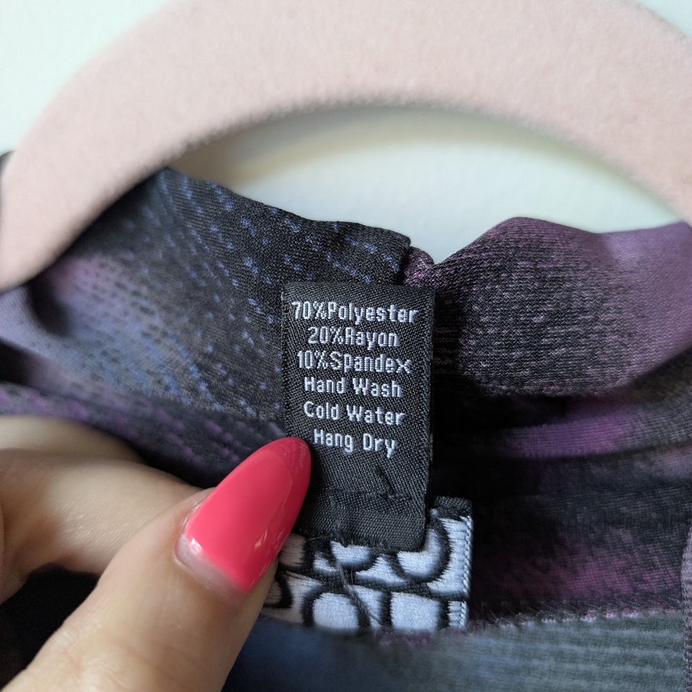 Clara Sun Woo Abstract Animal Print Tunic Size XL - Picture 5 of 5